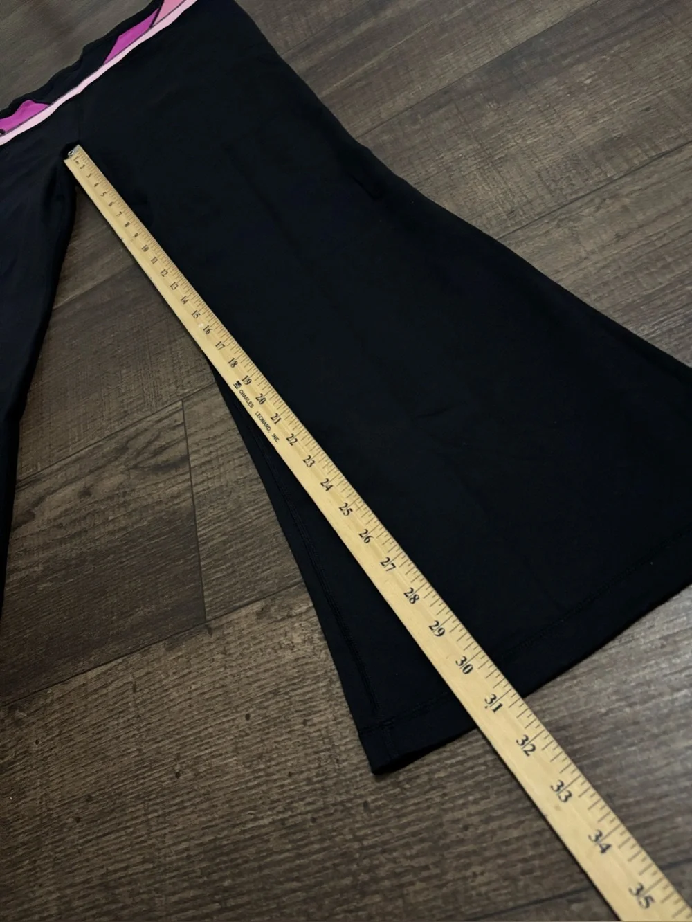 Lululemon Women’s Reversible Yoga Flare Athletic Stretch Pants Size 12